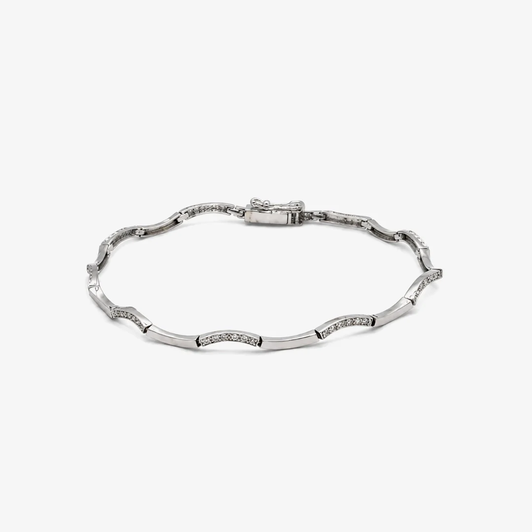 Pulsera diamantes